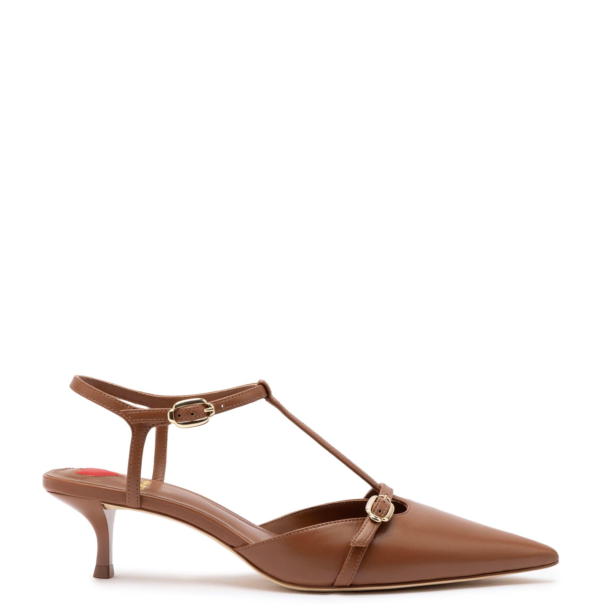 Grace Pump In Caramel Leather - Primm's