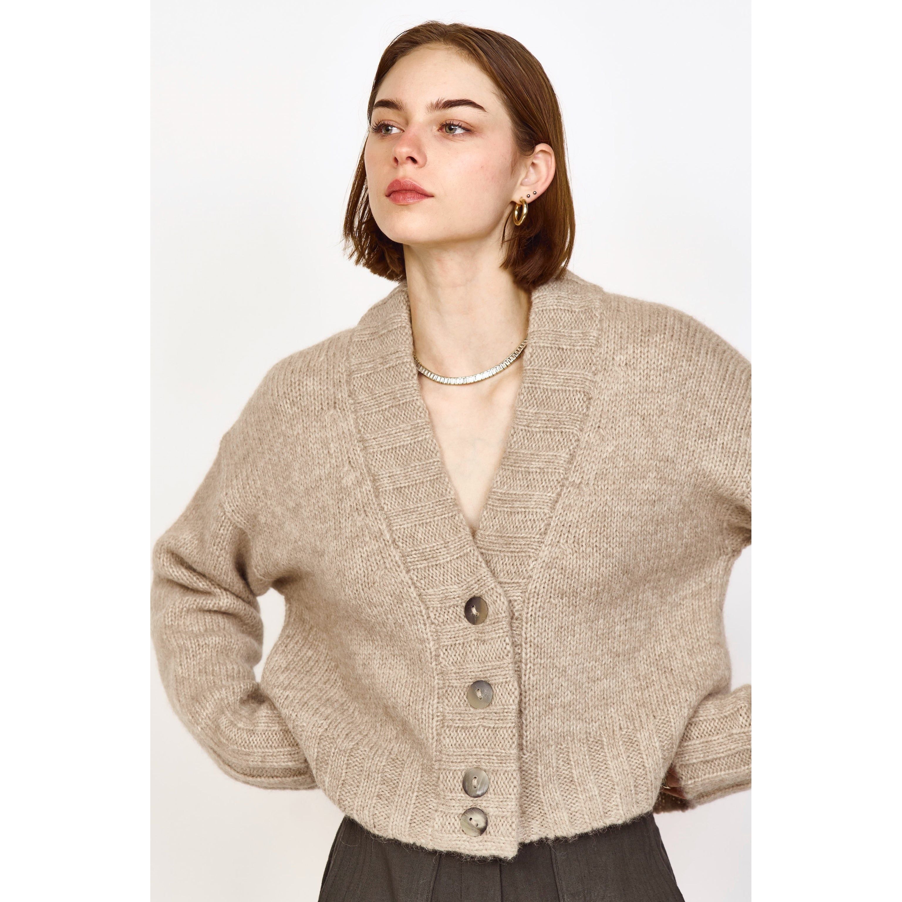 Mirth Wimberly Cardigan in Camel