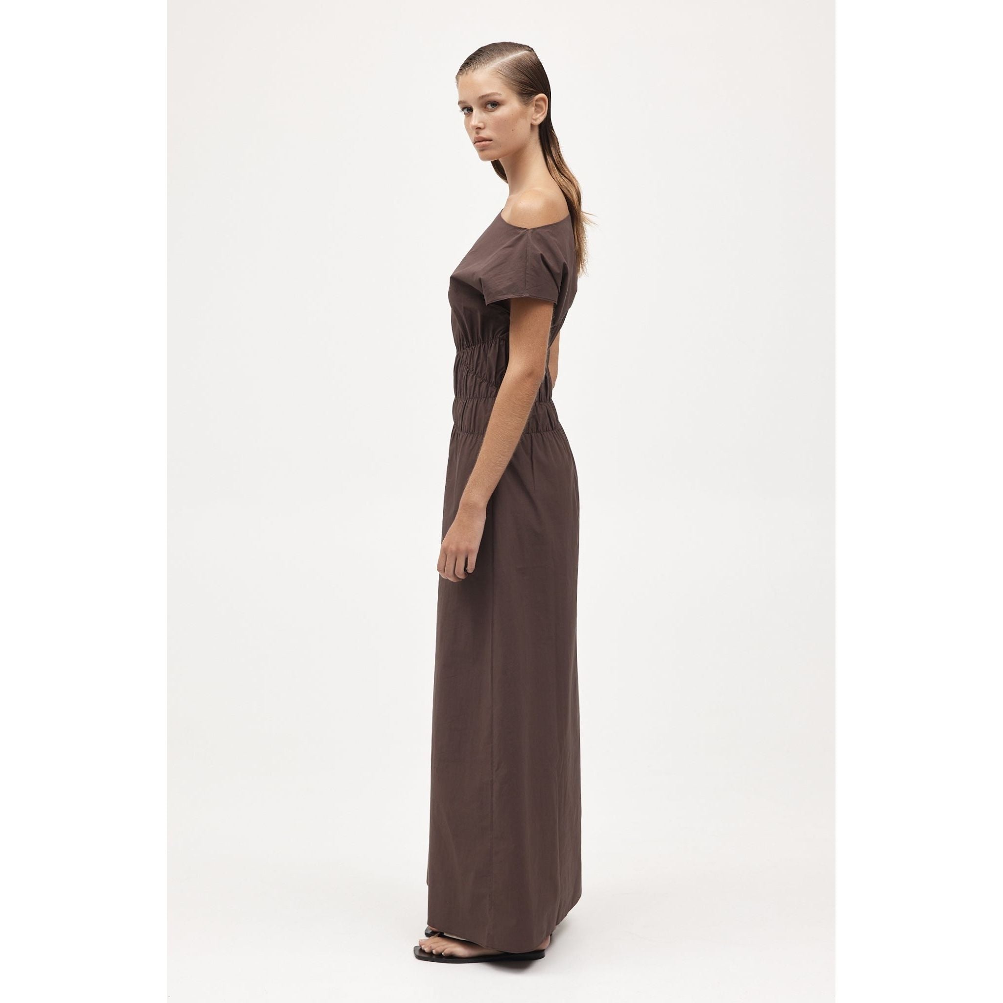 Marle Costa Dress Chocolate