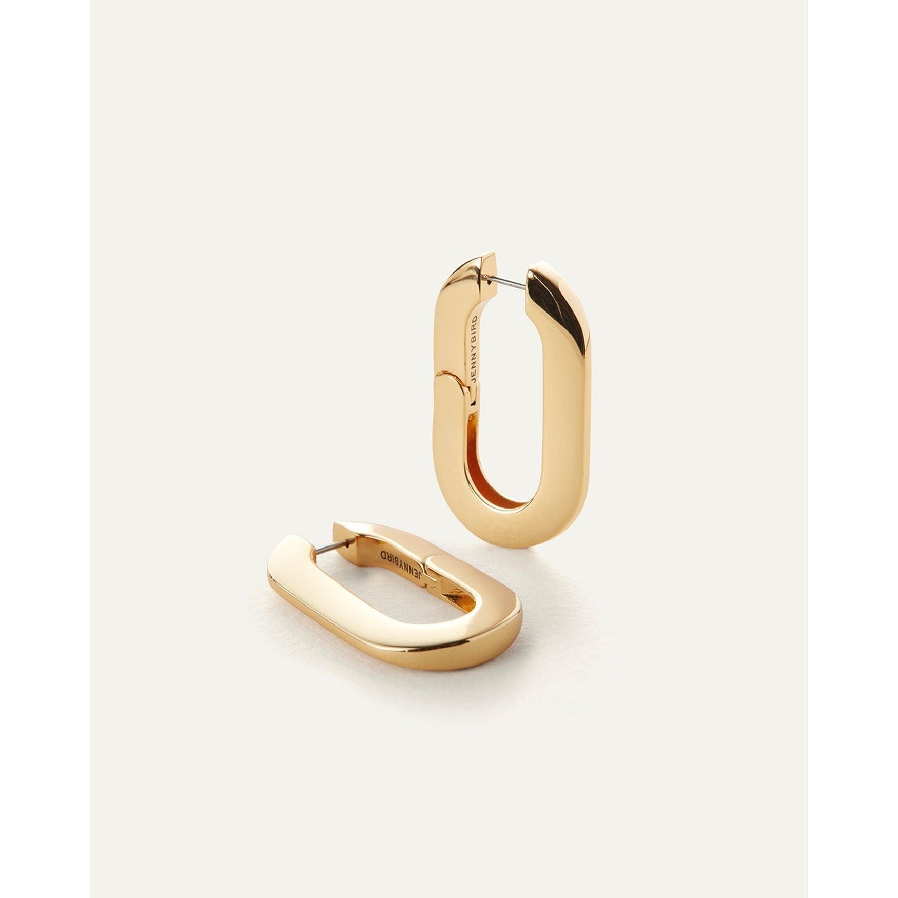 Jenny Bird U-Link Mega Earrings Gold