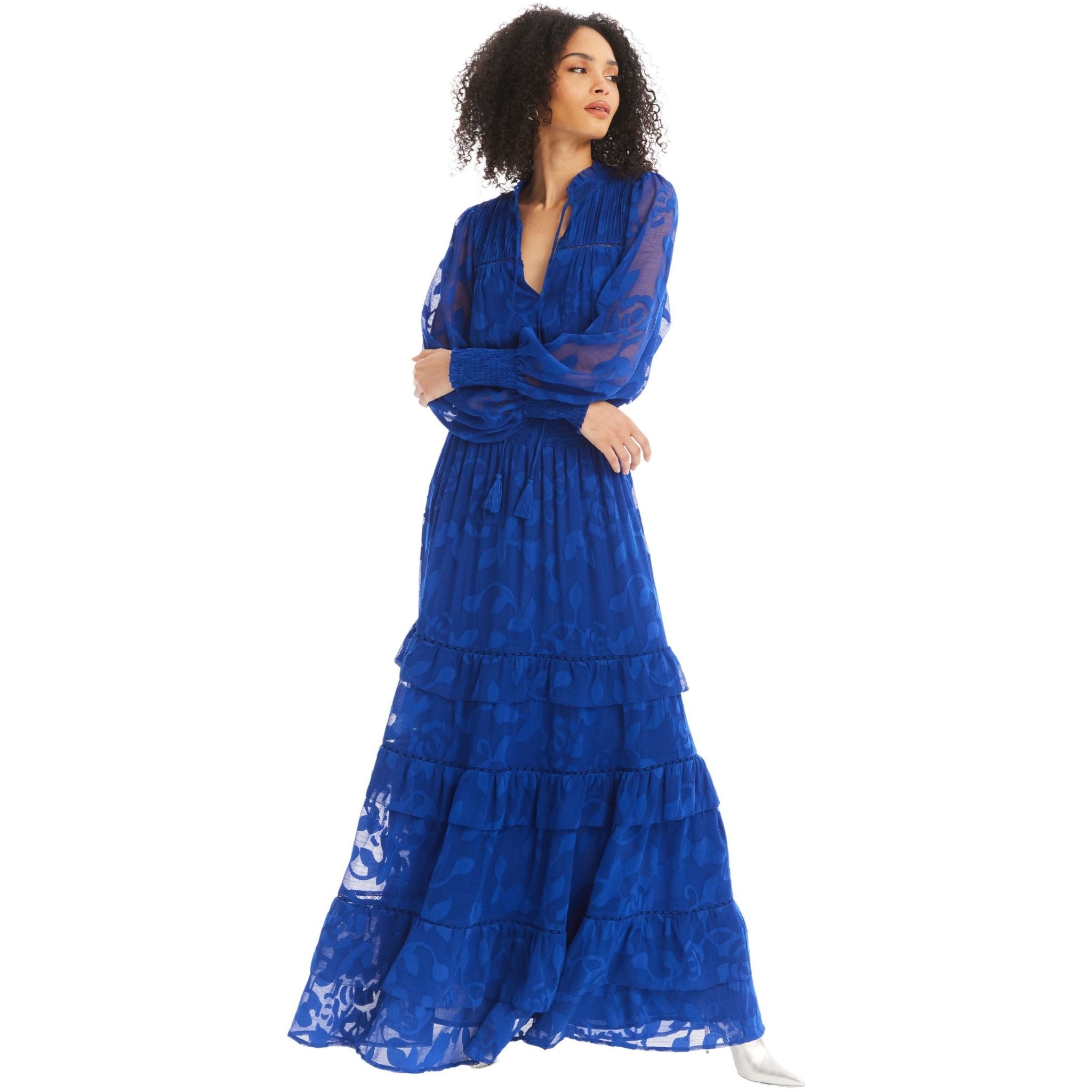 Cobalt Blue Maxi Dress | Allison NY Nora Maxi | Primm's