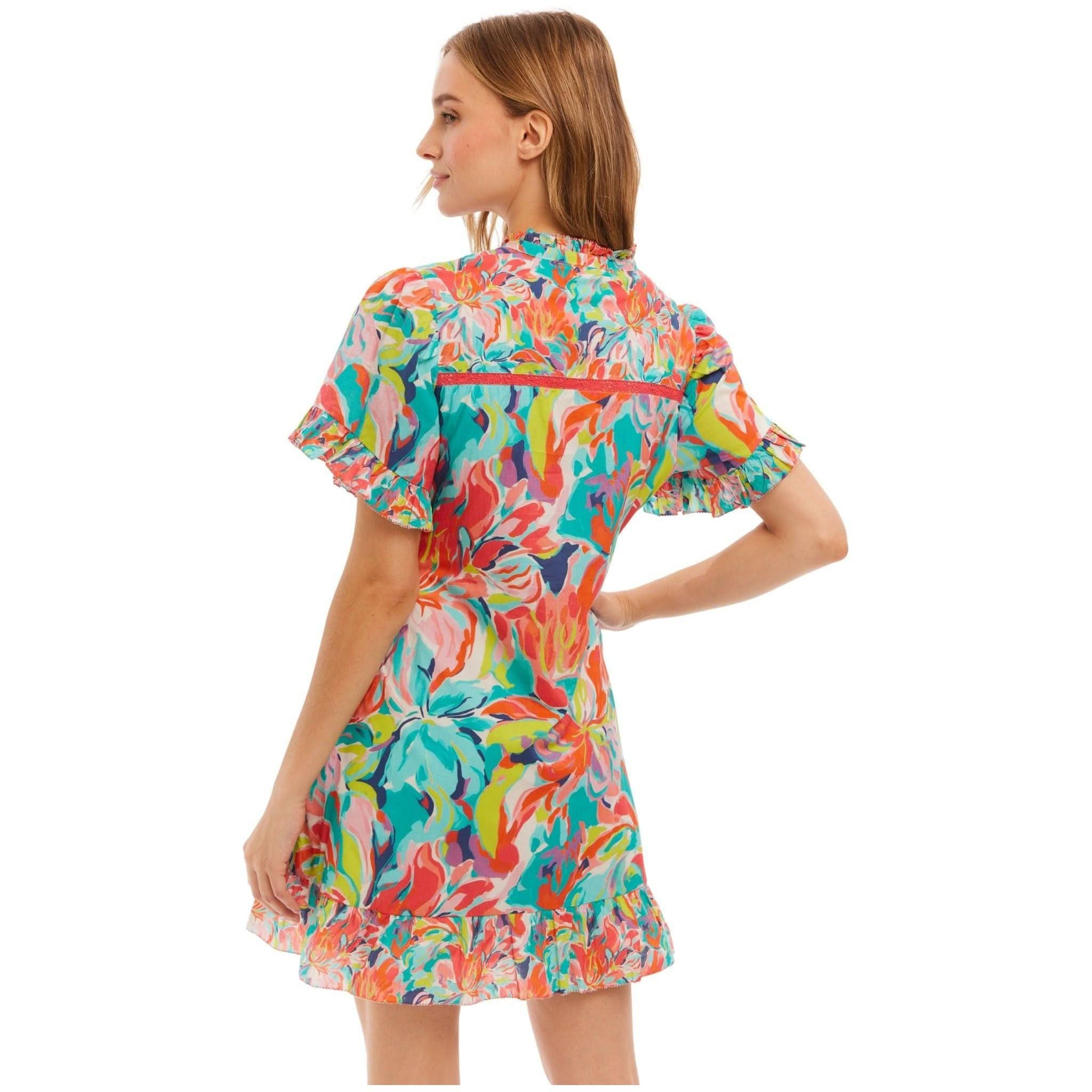 Allison Roxy Floral Dress | Roxy Bold Floral Dress | Primm's