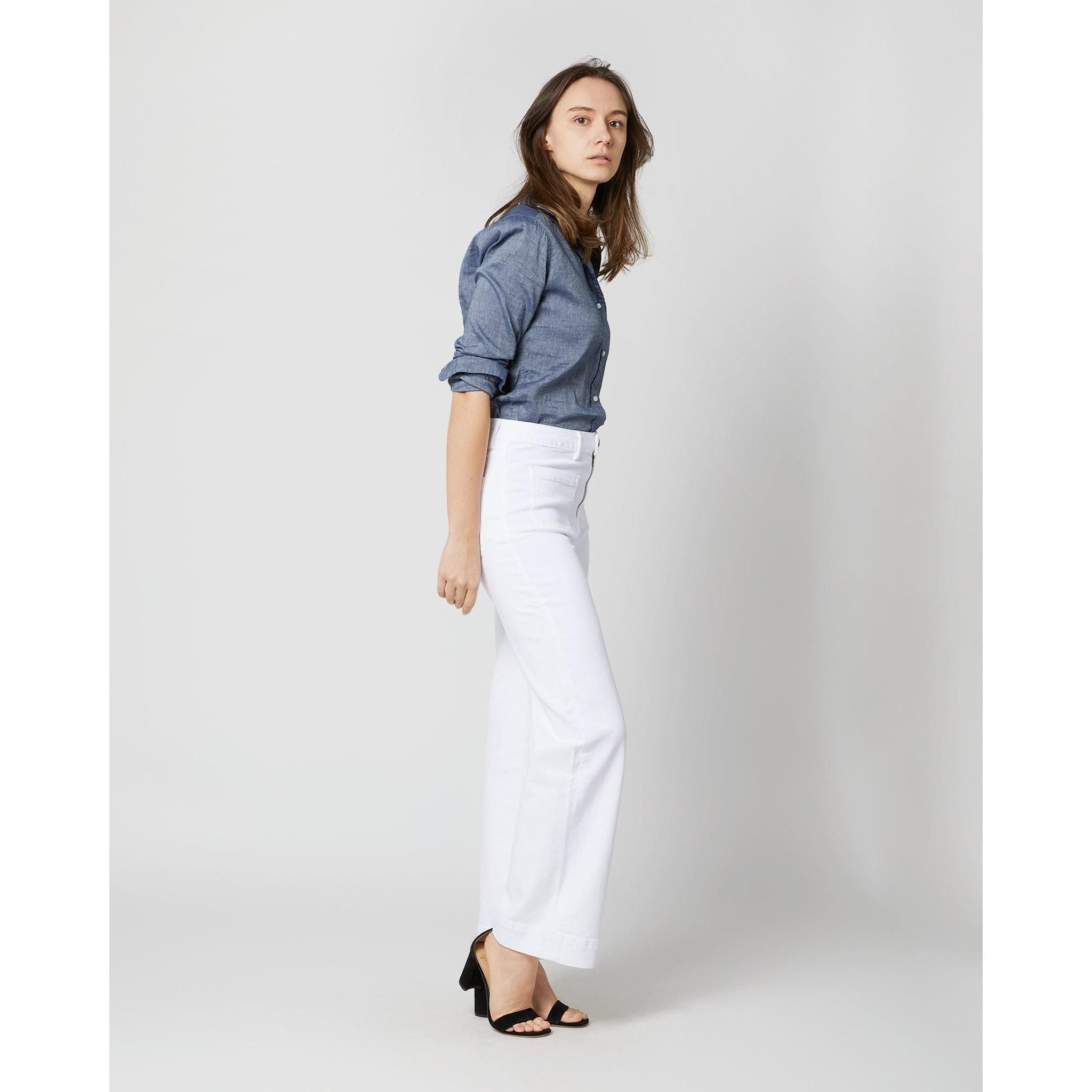 Women's White Jeans | Column Pocket Jeans | Primm's