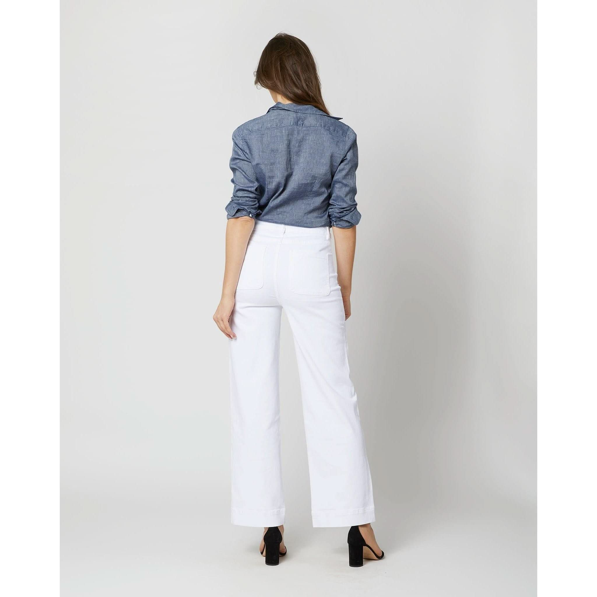 Women's White Jeans | Column Pocket Jeans | Primm's