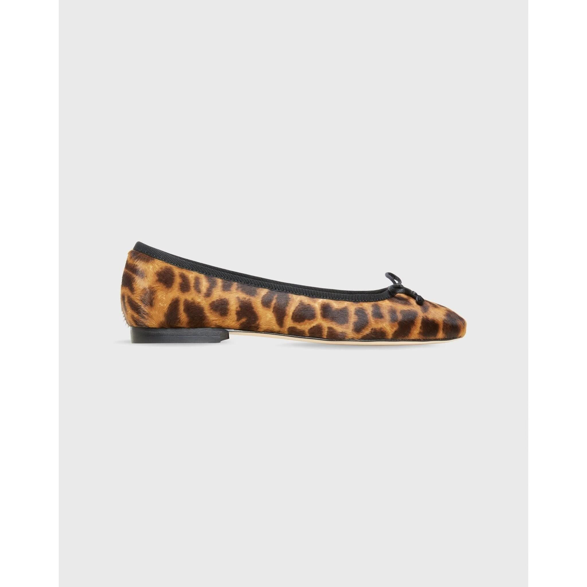 Women's Leopard Shoes | Square Toe Flat Shoes | Primm's