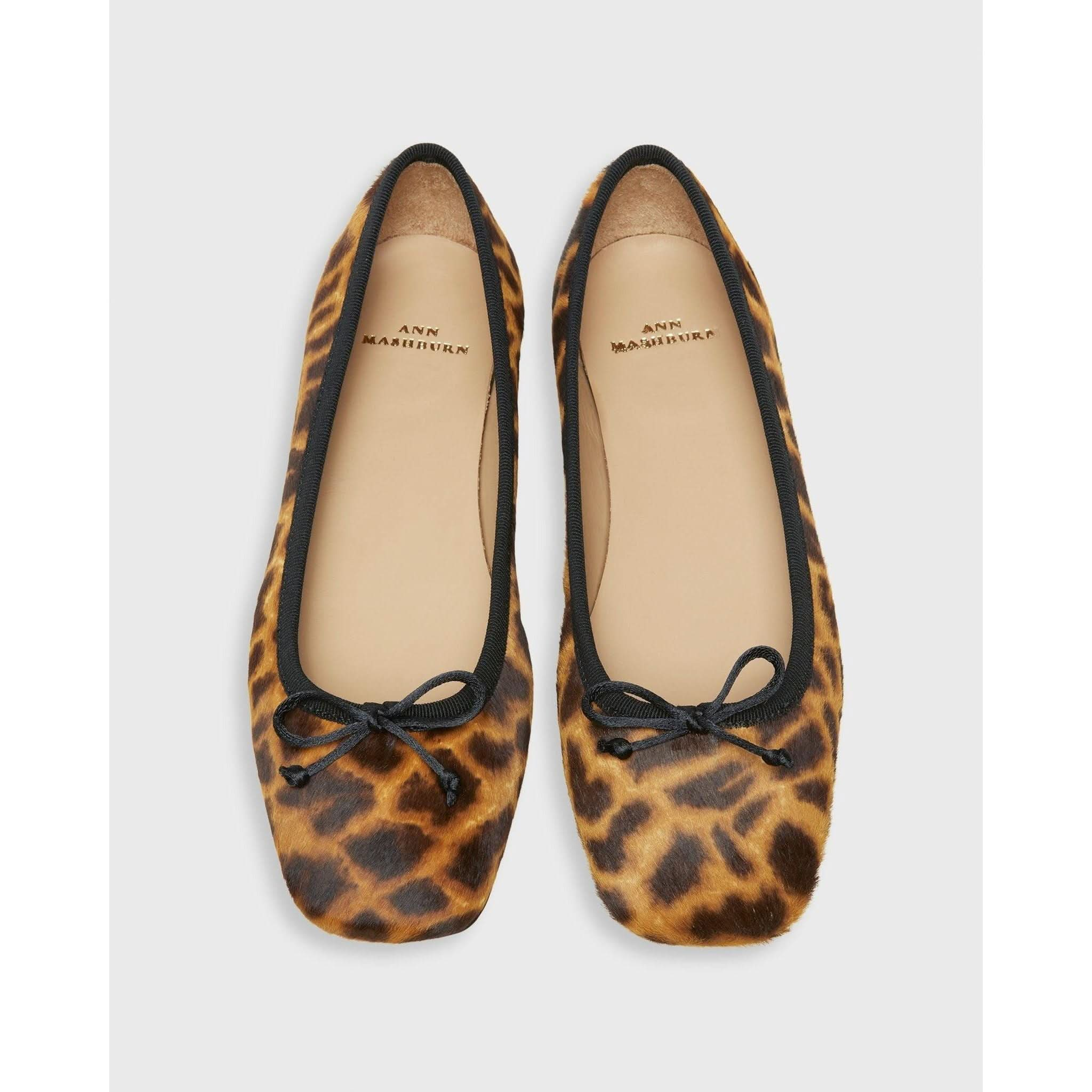 Women's Leopard Shoes | Square Toe Flat Shoes | Primm's