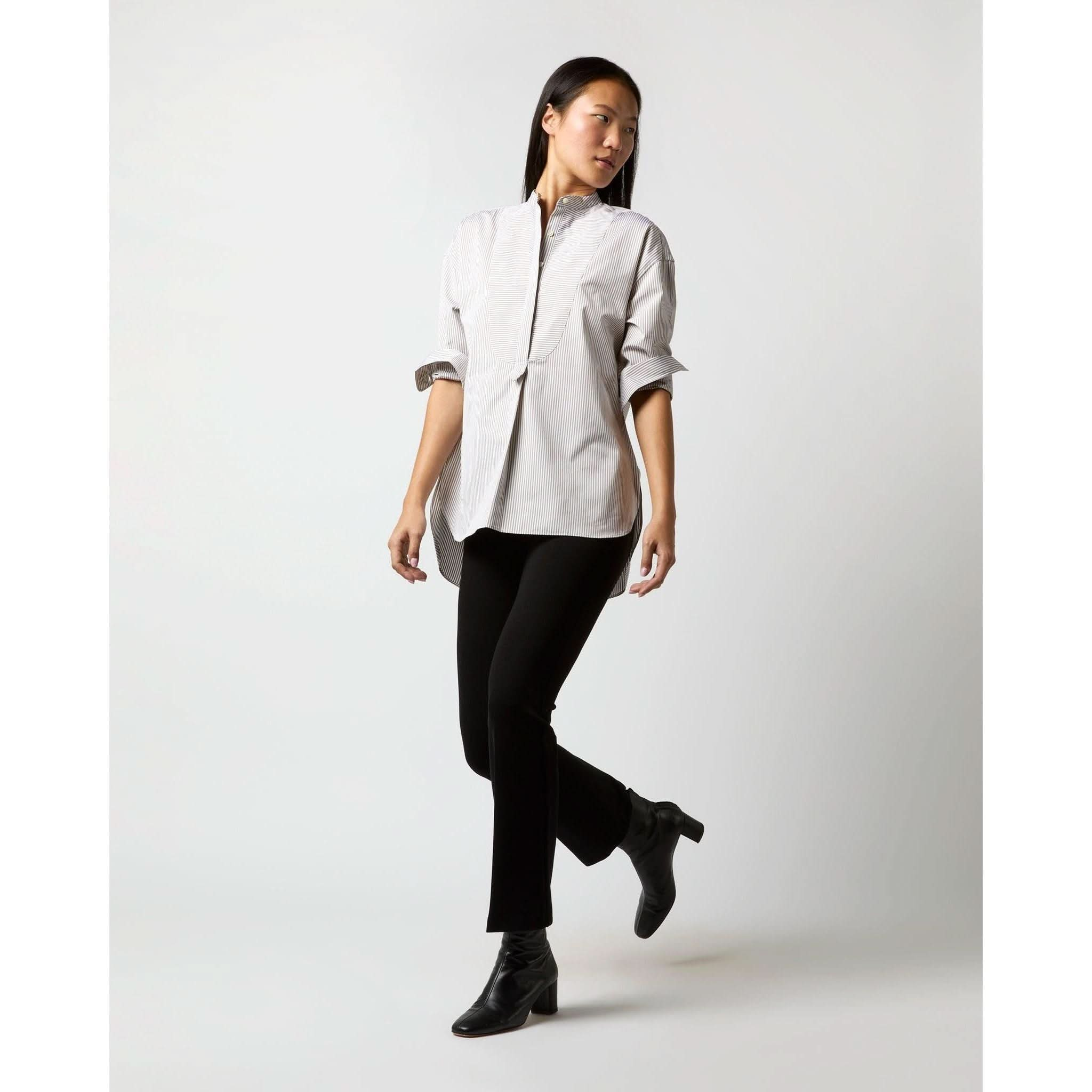 Christiane Bib Front Tunic Top | Primm's