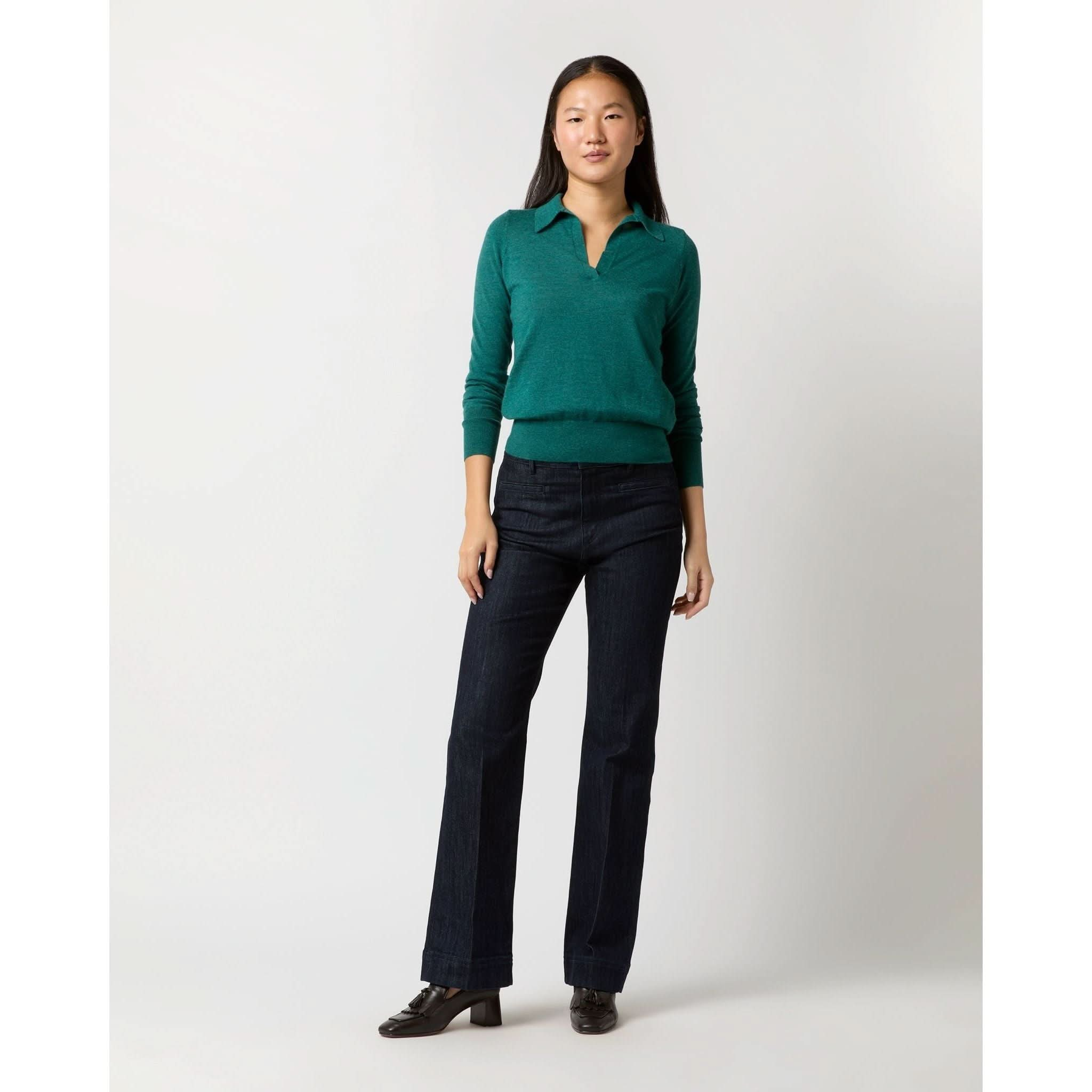 HIghland Green Cashmere Sweater | Highland Green Sweater | Primm's