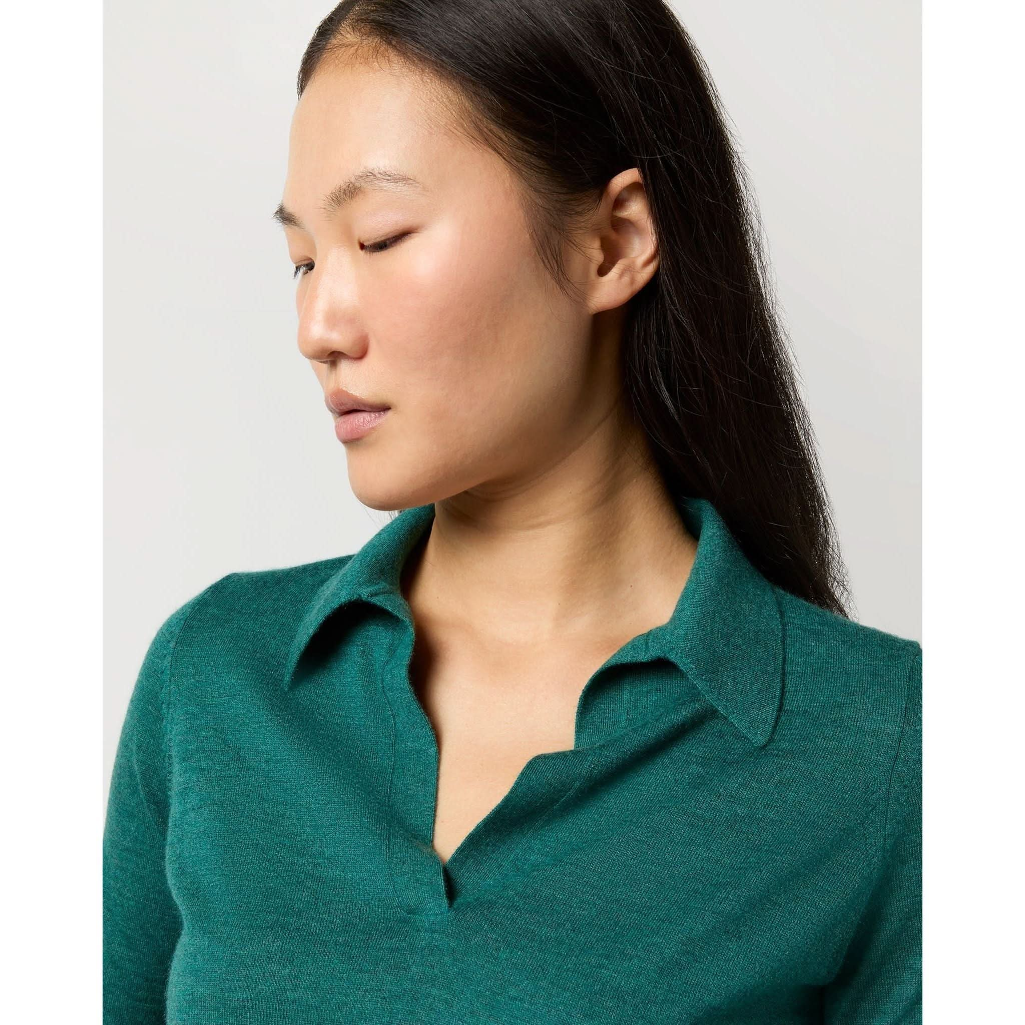 HIghland Green Cashmere Sweater | Highland Green Sweater | Primm's