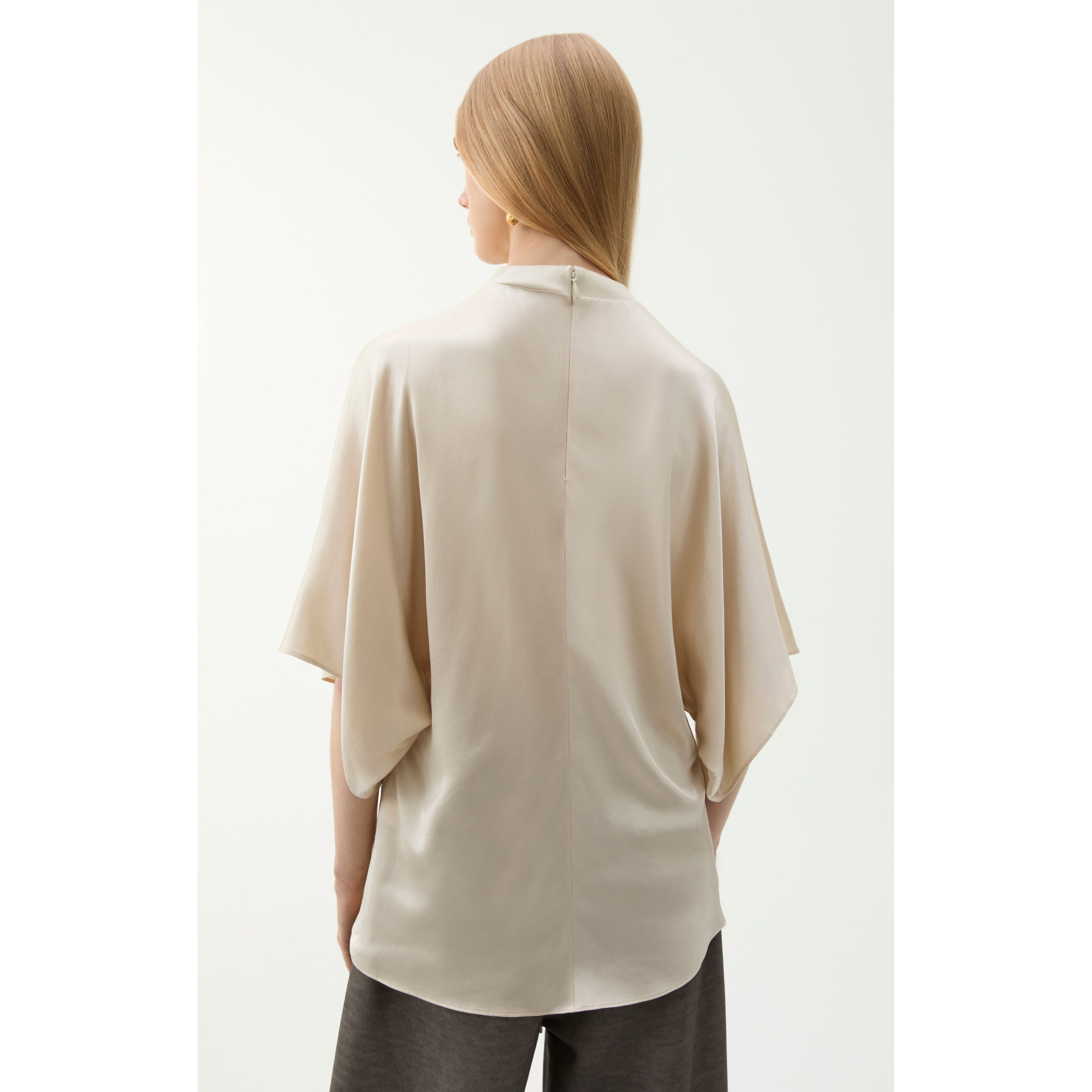 Rodebjer Poppi Blouse Oatmeal