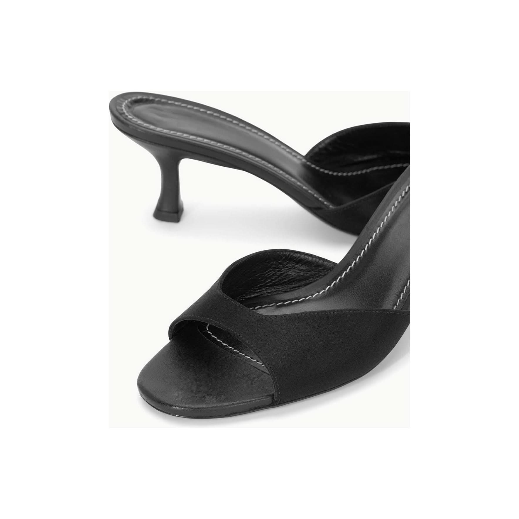 Black Satin Heels | Women's Satin Heels | Primms