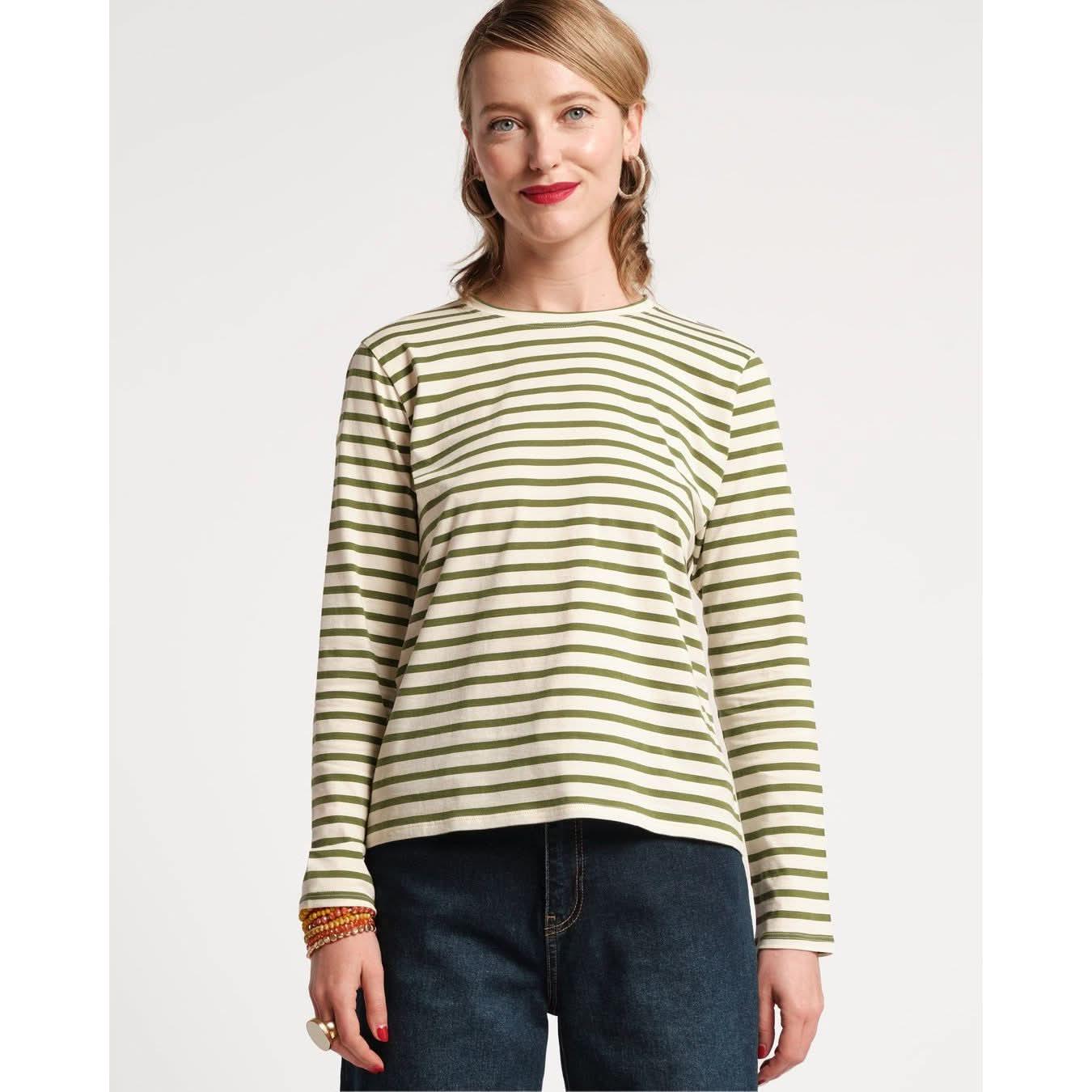 Long Sleeve Striped Shirt | Striped Tee Shirt | Primm's