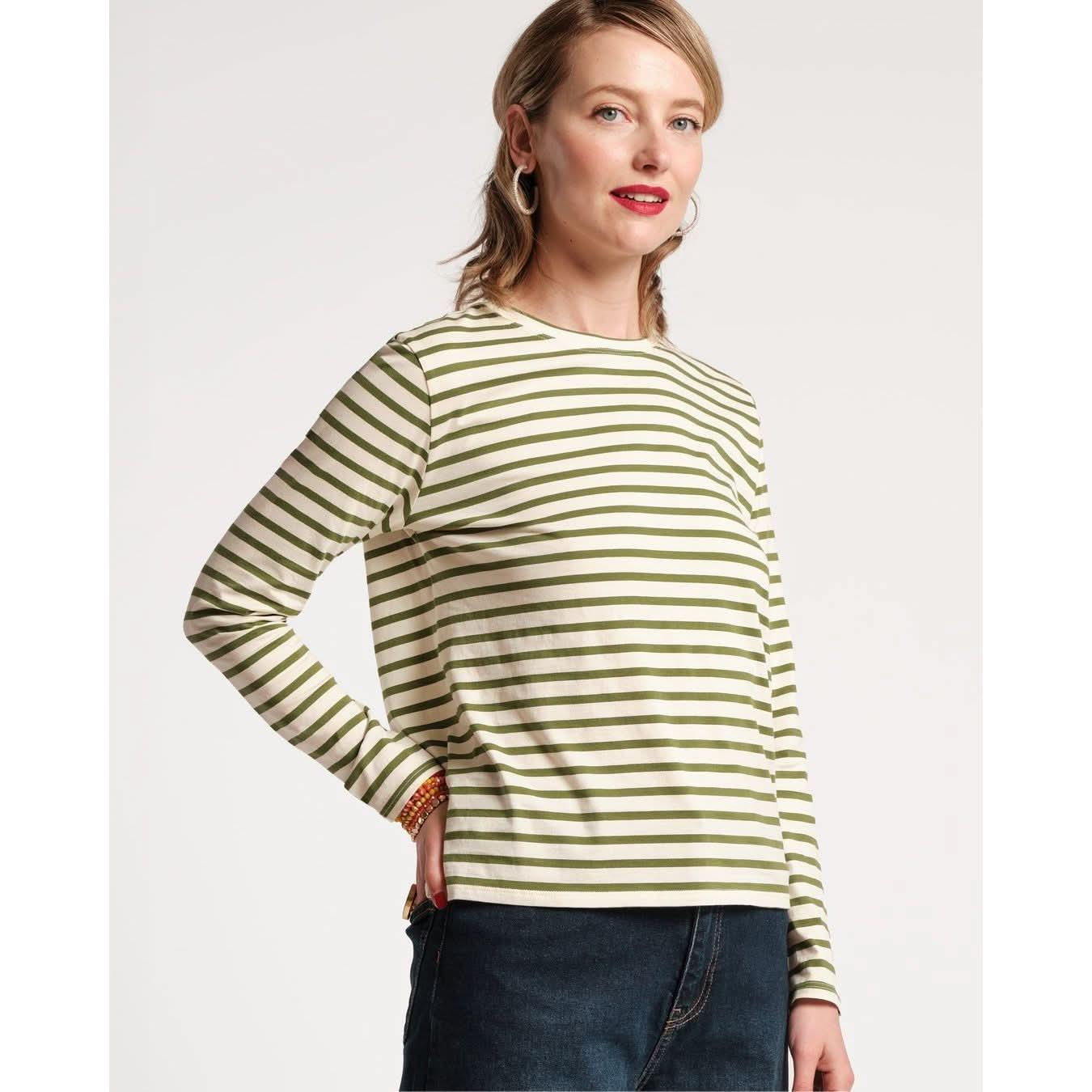 Long Sleeve Striped Shirt | Striped Tee Shirt | Primm's