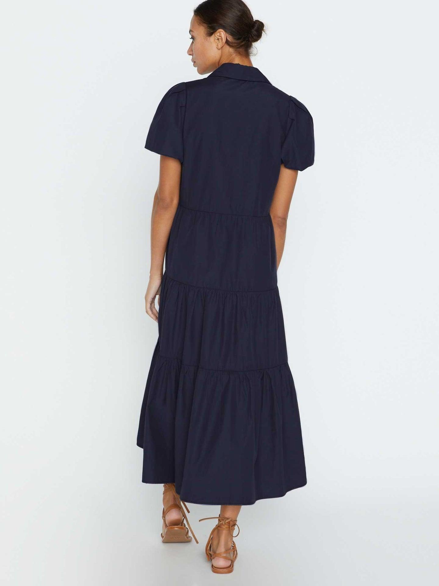 Brochu Walker Havana Dress Navy - Primm's