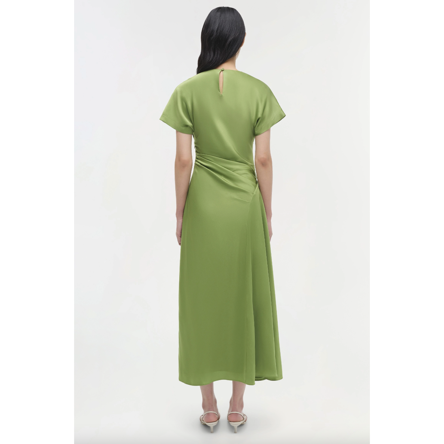 Simkhai Marabella Satin Midi Dress