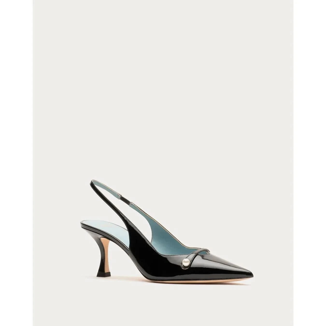 Black Leather Heel | Patent Leather Heel | Primm's