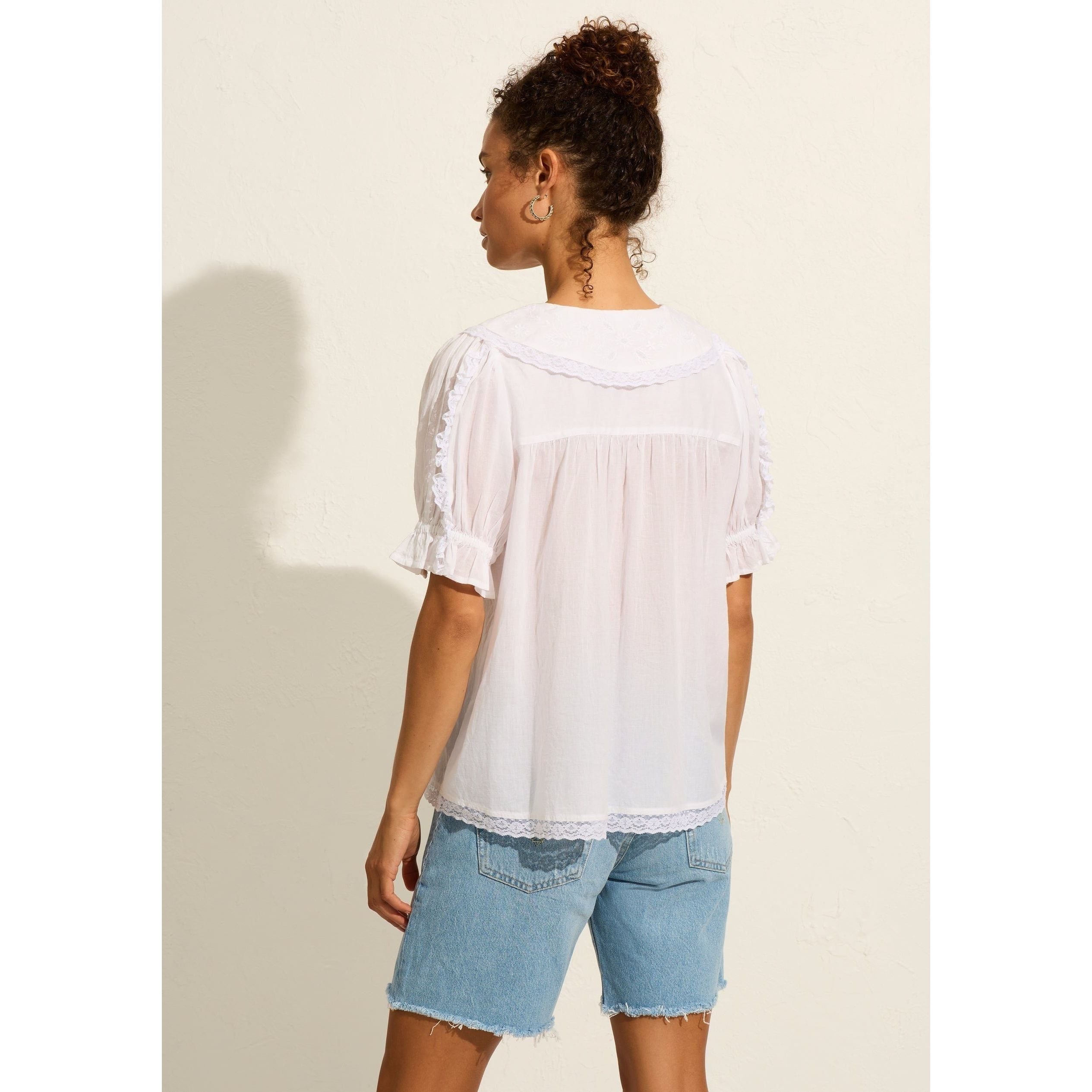 Auguste the Label Ellory Blouse White