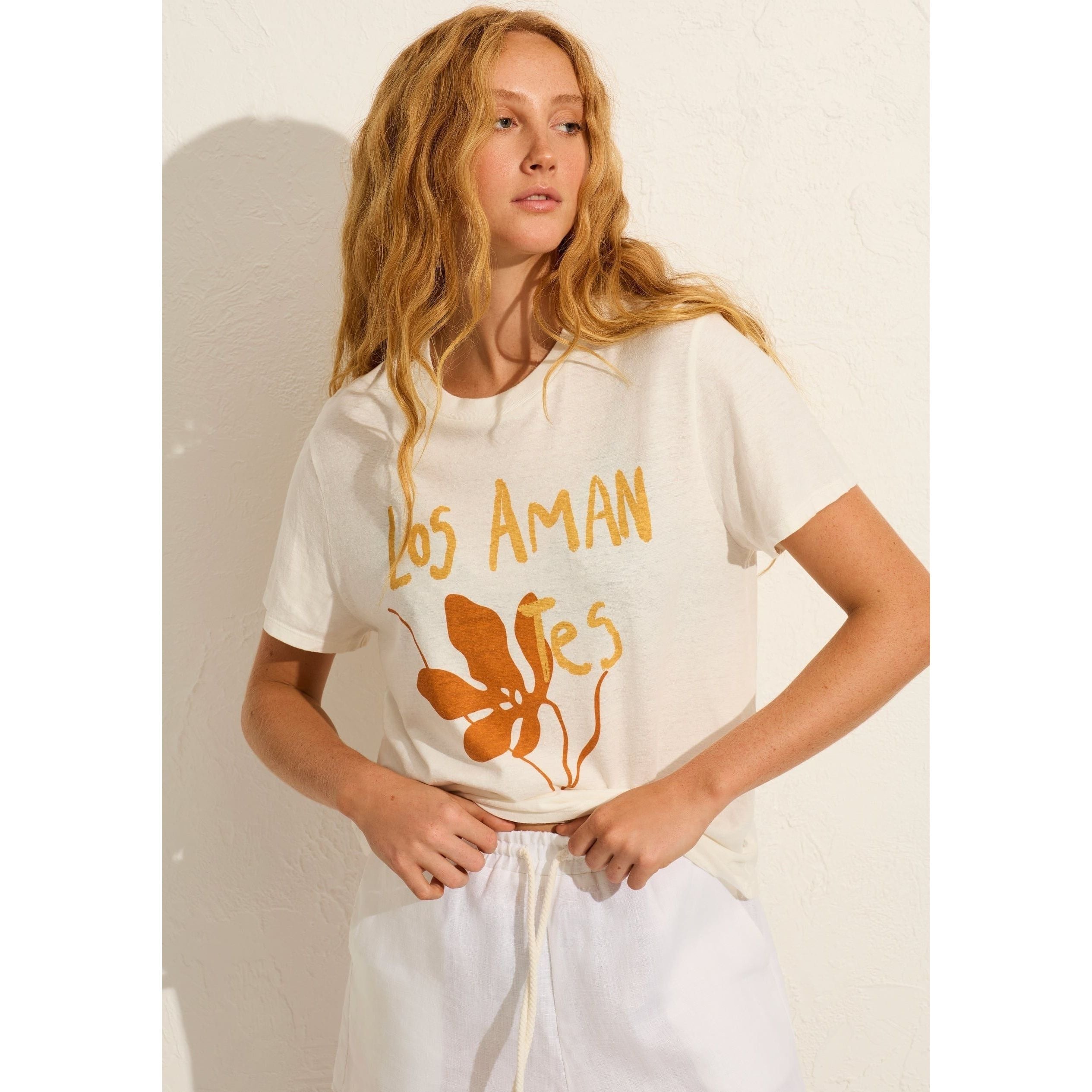 Auguste the Label Spanish Lovers Tee White