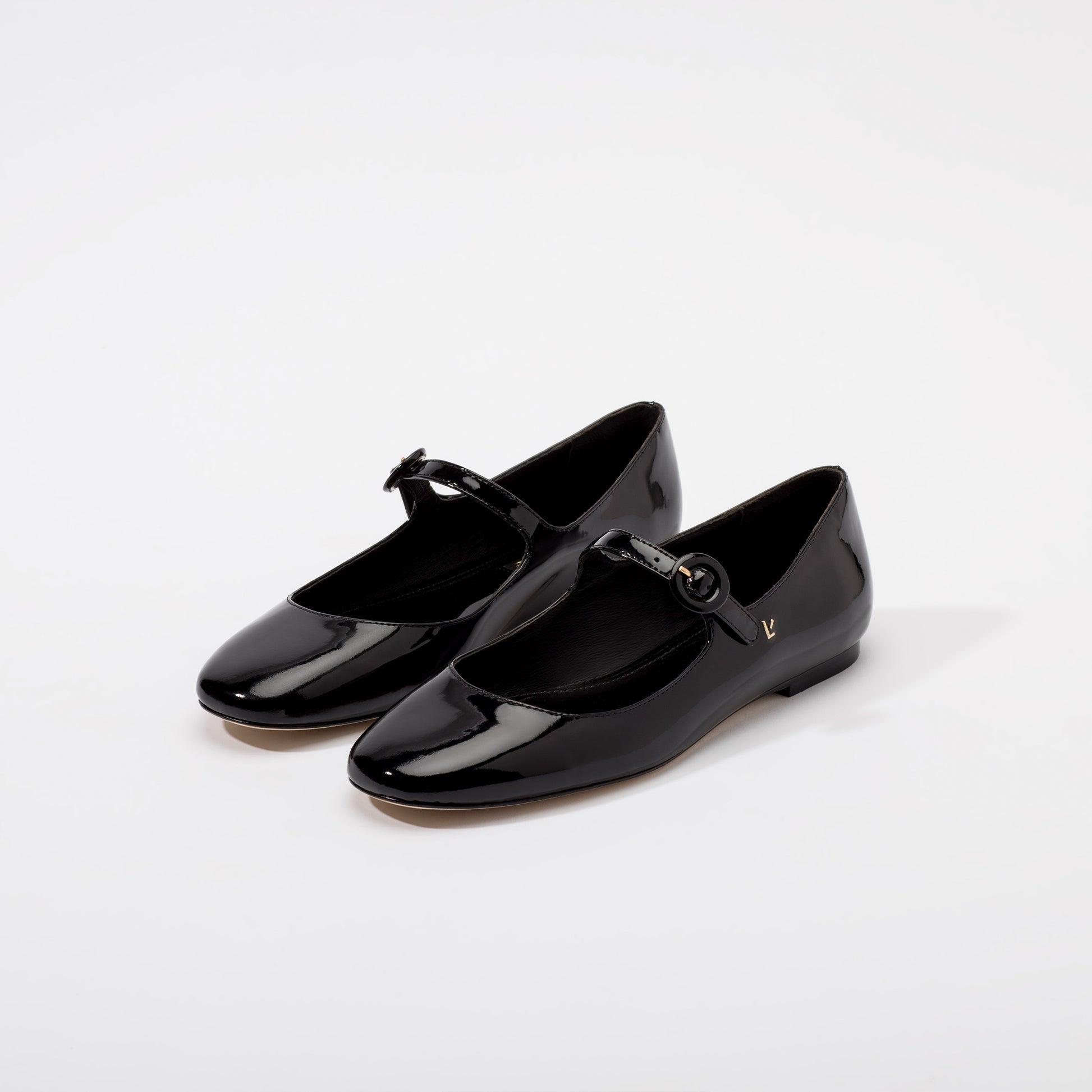 Blair Ballet Flat In Black Patent - Primm's