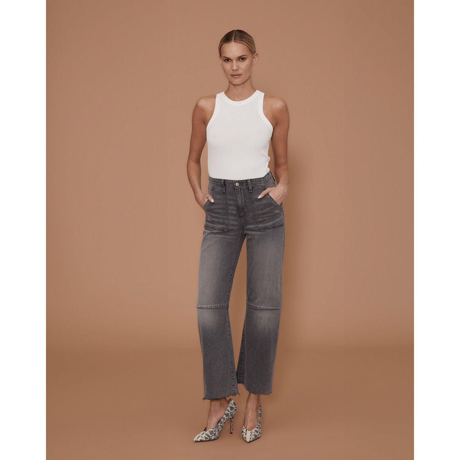 Le Jean Utility Soft Barrel Moonstone