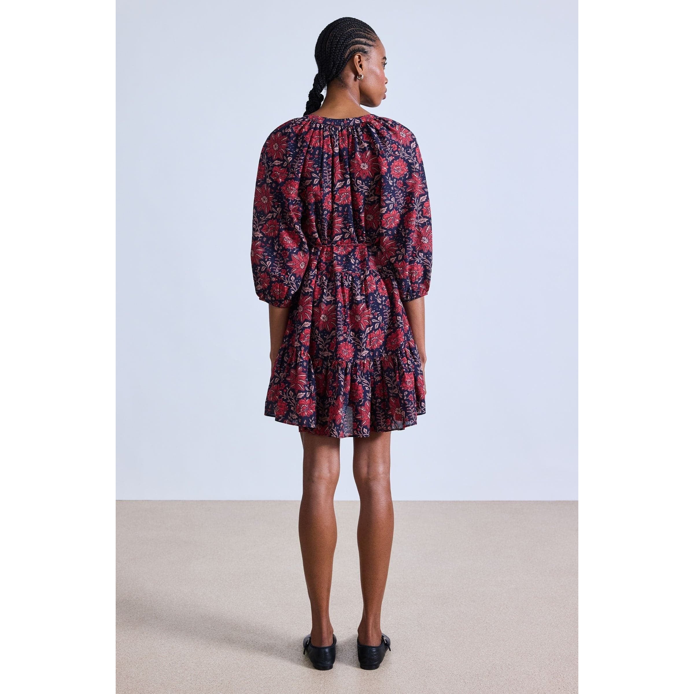 Apiece Apart Mini Mitte Dress Heritage Scarlet