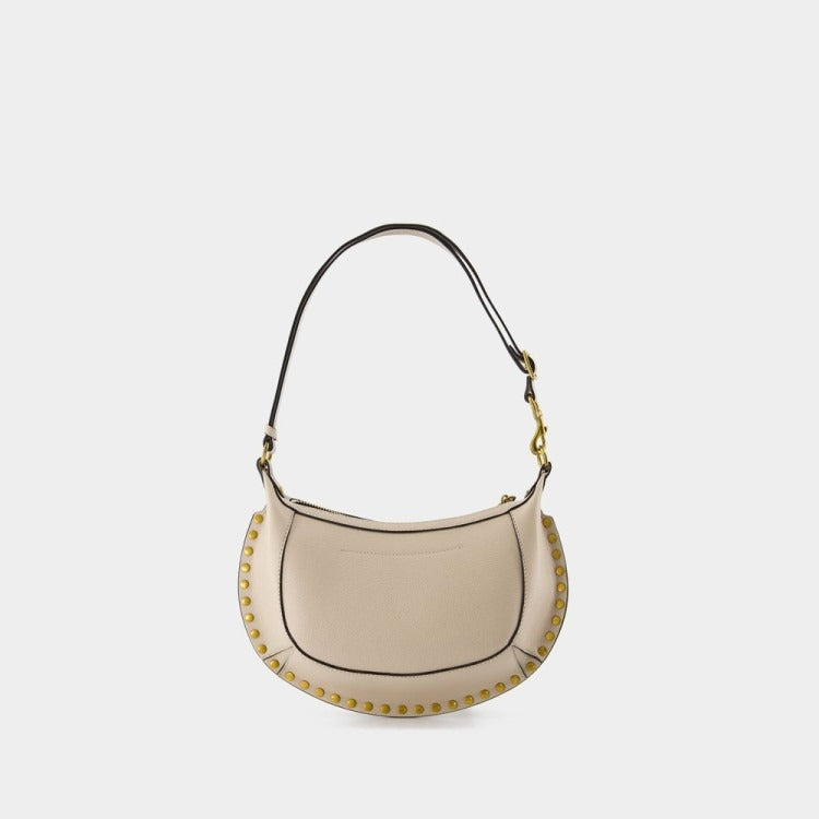 Isabel Marant Oskan Moon Bag Light Beige