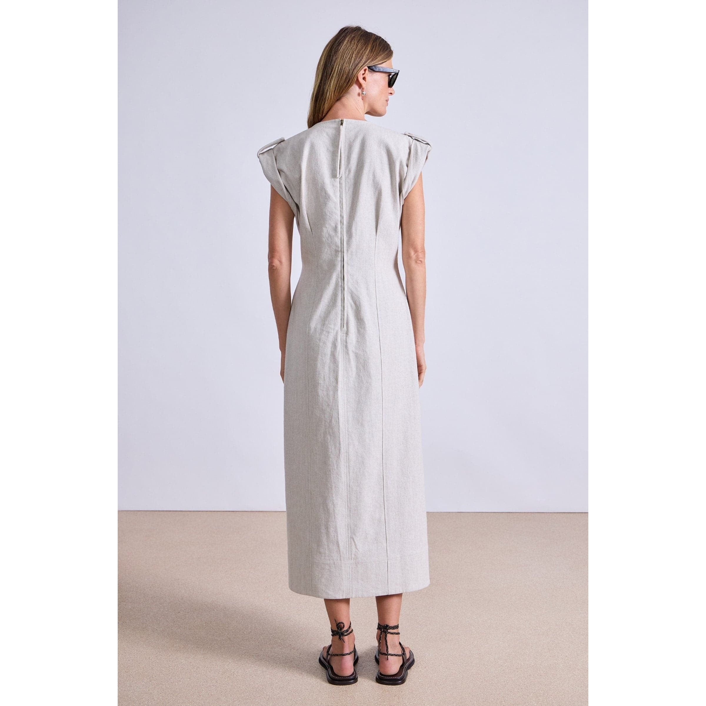 Apiece Apart Flax Shift Maxi