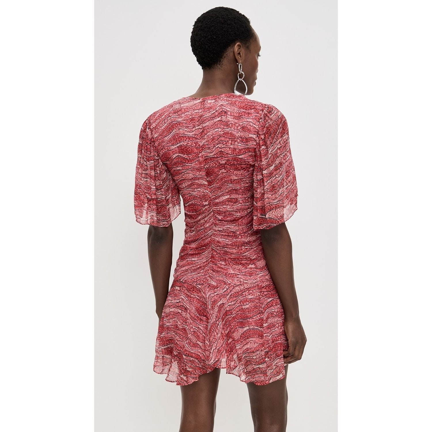 Isabel Marant Etoile Vivienne Dress Red