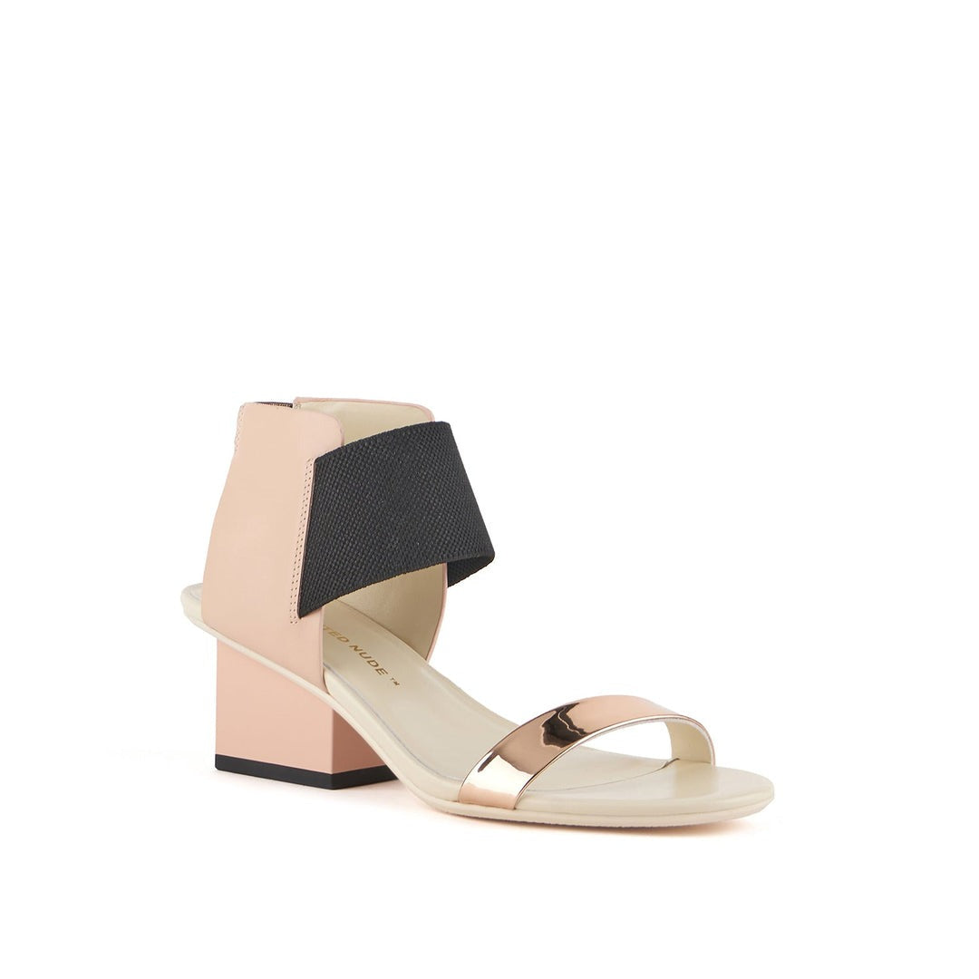 United Nude Ralia Mid Heel Cameo Mix