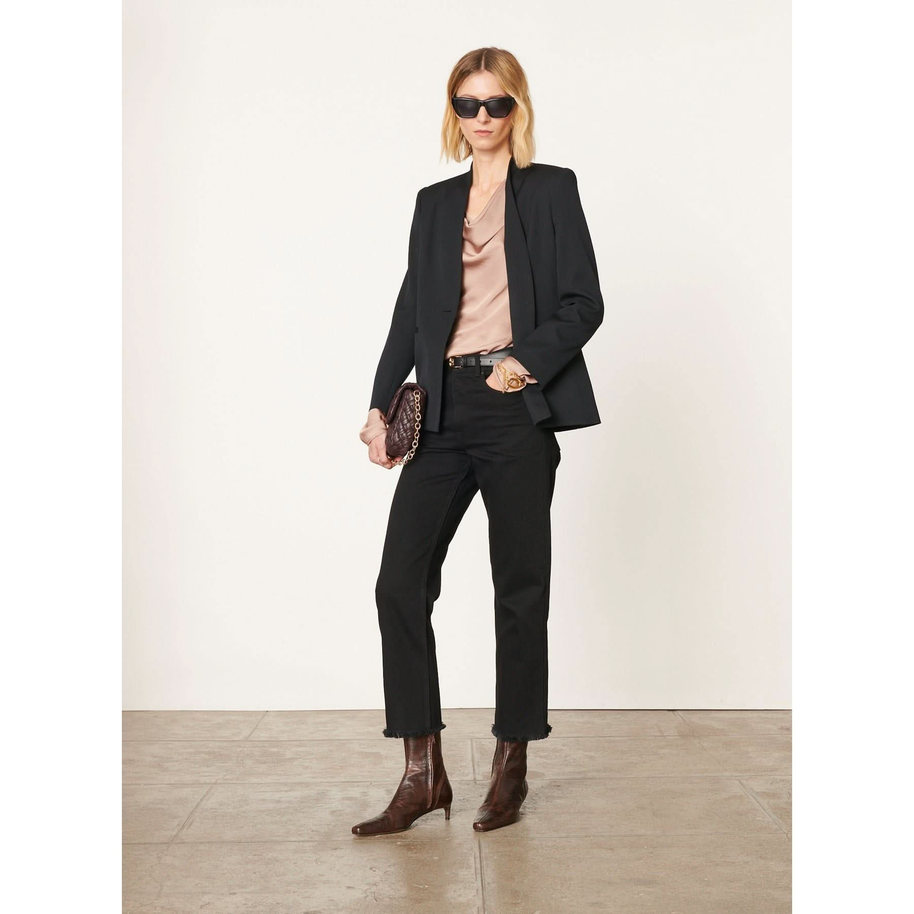 Women's Black Blazer | Diona Jacket Noir | Primm's