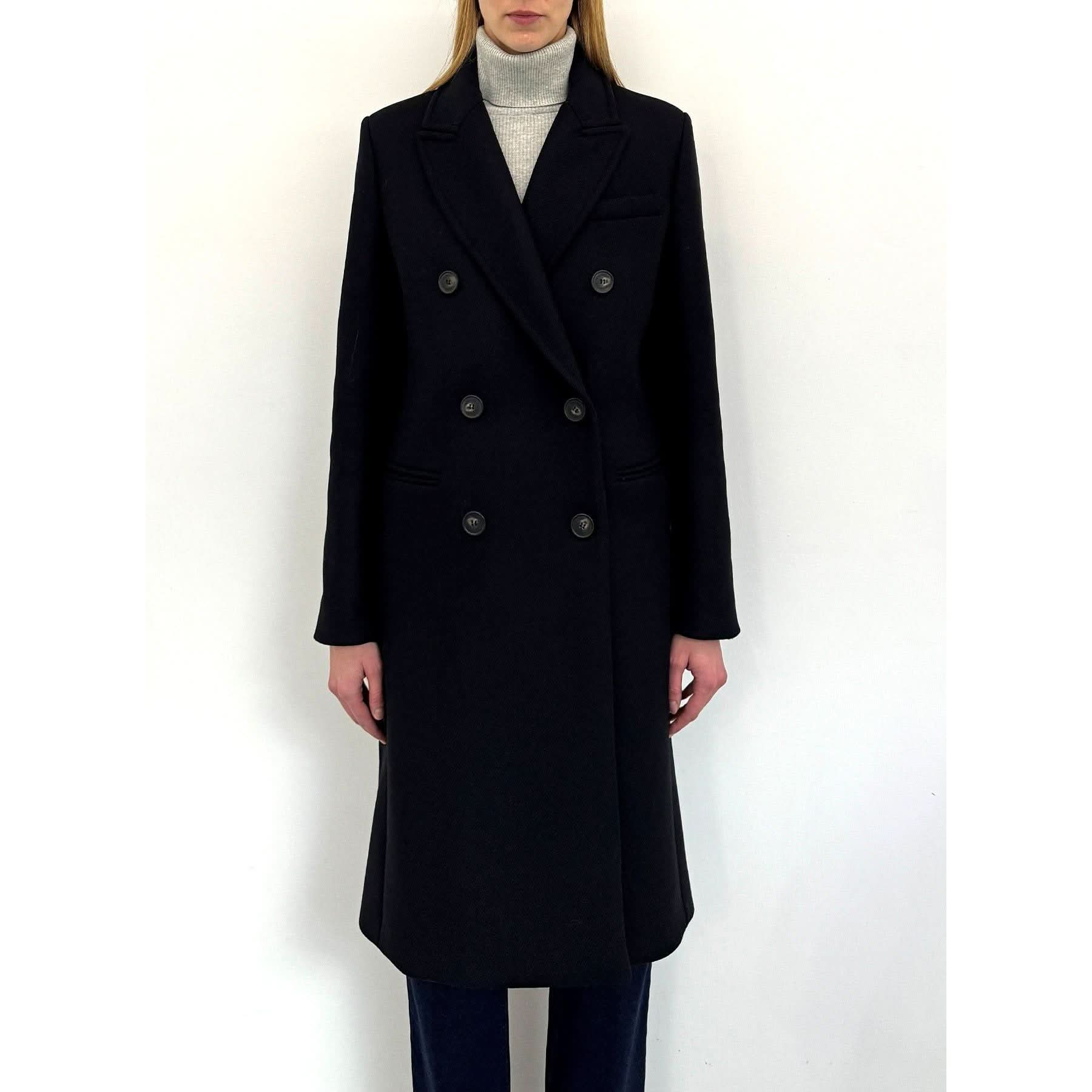 Long Black Coat | Dionysos Long Coat | Primm's