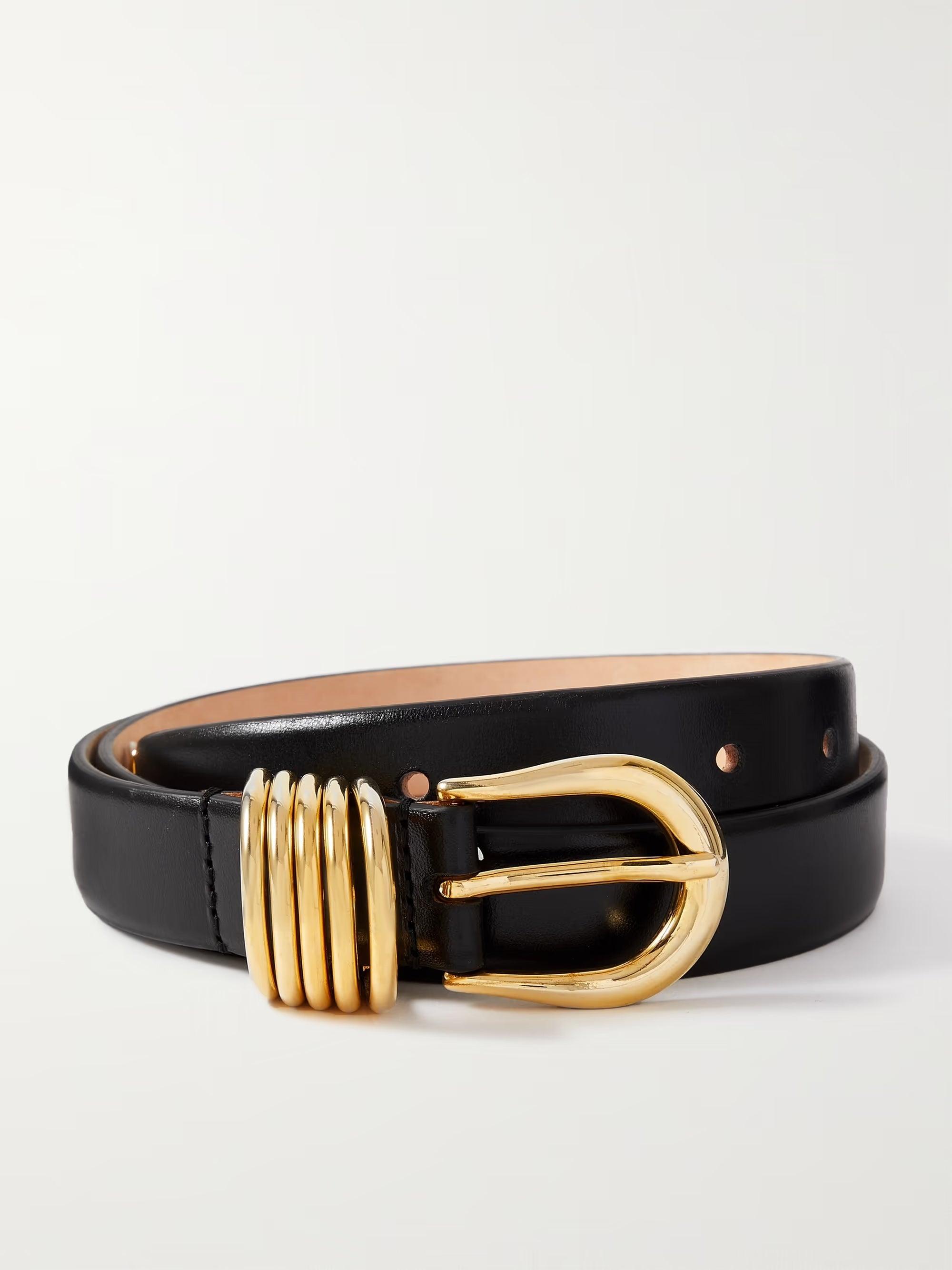 Déhanche Hollyhock Black & Gold Belt - Primm's