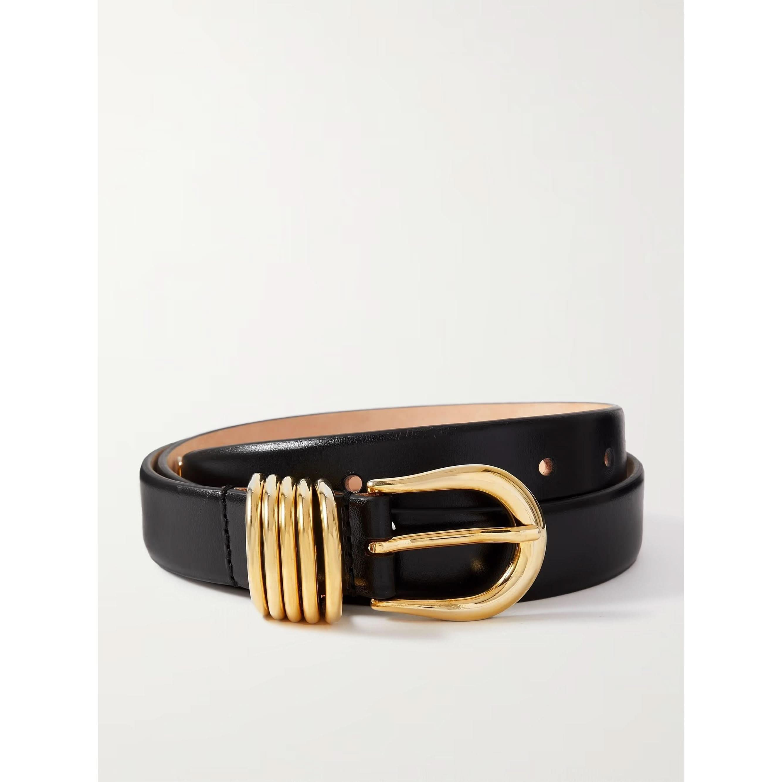 Déhanche Hollyhock Black & Gold Belt - Primm's